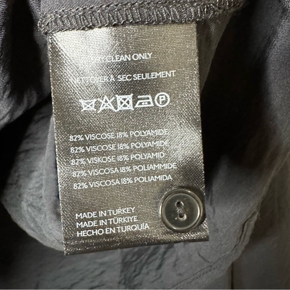 By Anthropologie Black Long Sleeve Blouse - Picture 5 of 5